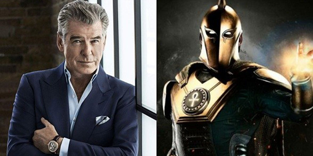 Tampilan Pierce Brosnan sebagai Doctor Fate!